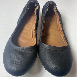 See By Chloe Flats 39 EU 9 US Leather Ballet Slip On Shoes Black Comfort Shoe